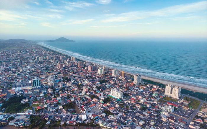 Vista aérea de Navegantes Vista aérea de Navegantes