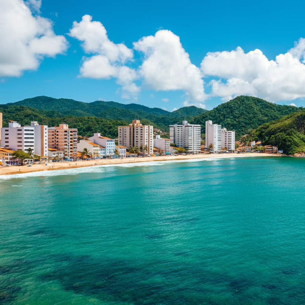 Praia em Porto Belo Praia em Porto Belo