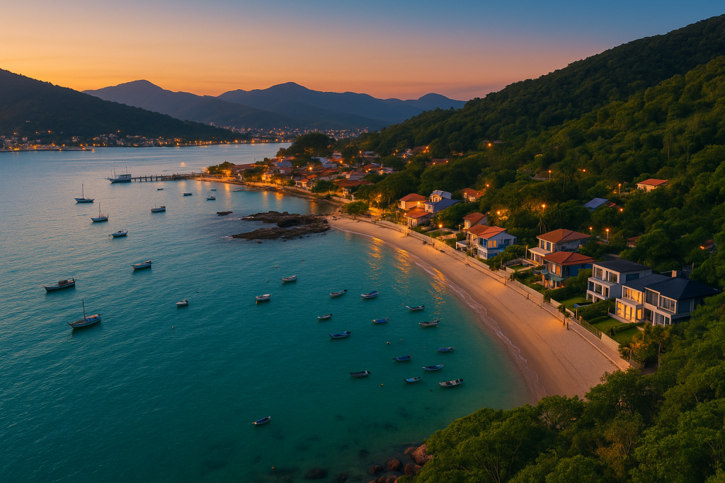Praia Retirada em porto belo Praia Retirada em porto belo