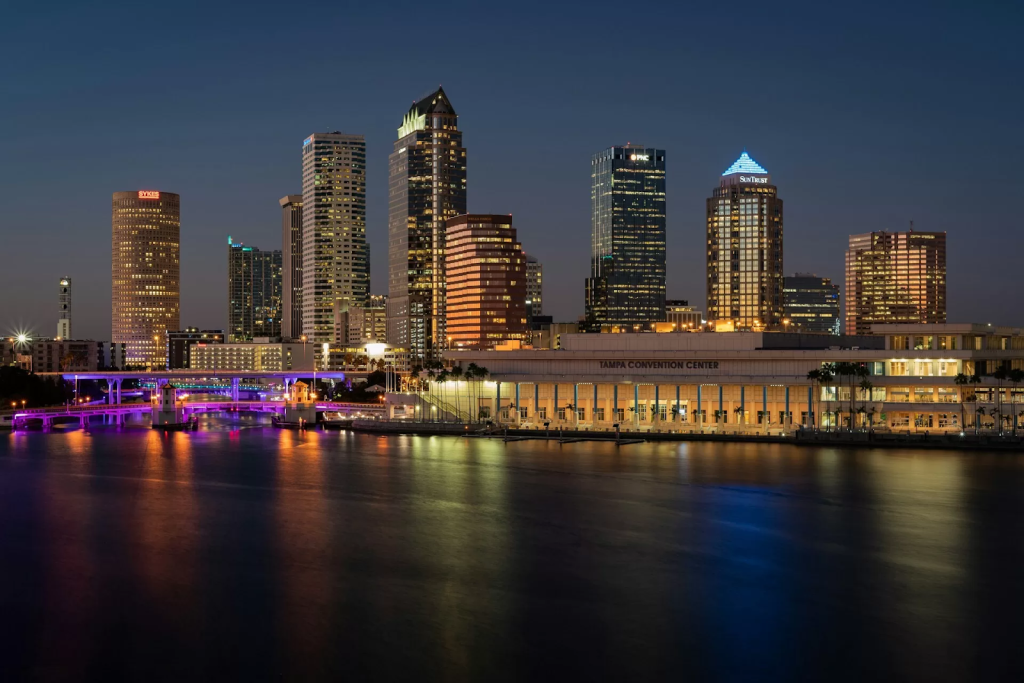 Cidade de Tampa, nos EUA Cidade de Tampa, nos EUA