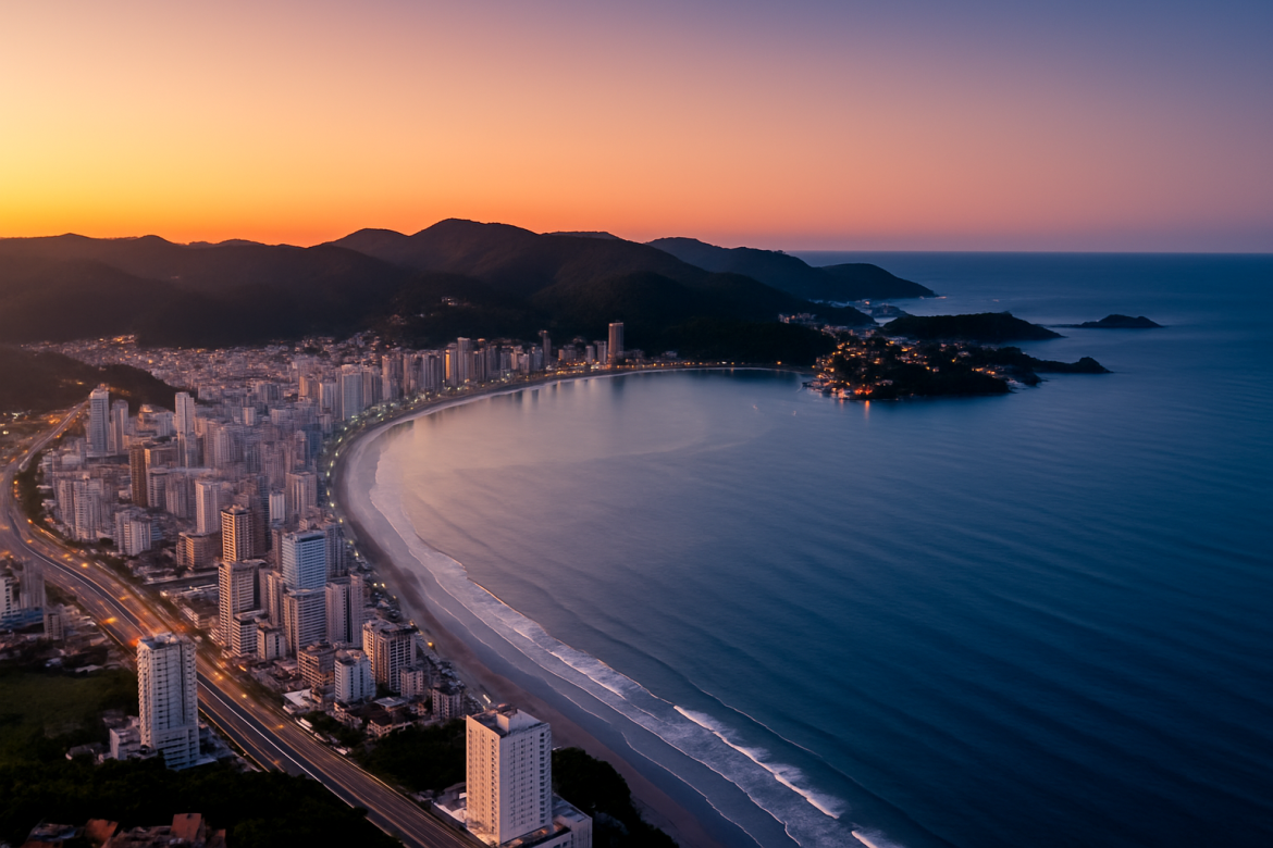 Fim de tarde em Itapema