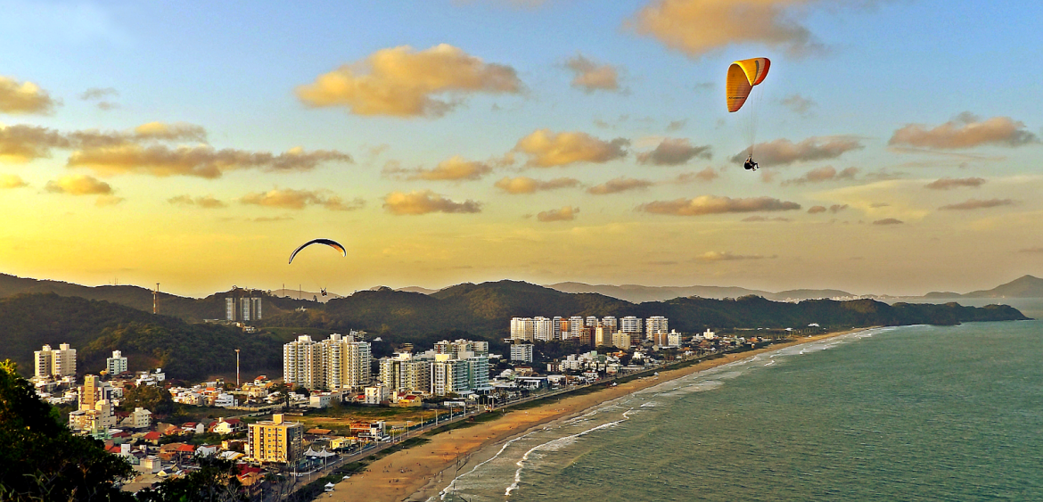 Praia Brava, fim de tarde