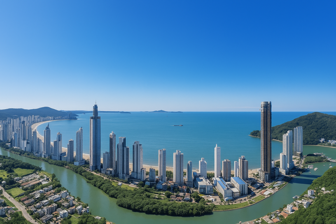 Barra sul de Balneário Camboriú